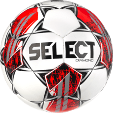 Select Diamond Fodbold - Hvid/rød/sort