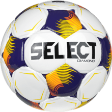 Select Diamond V26 Fodbold - Hvid/blå/gul