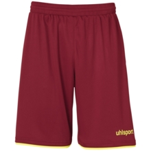Club Shorts Børn - Bordeaux/navy/fluogul