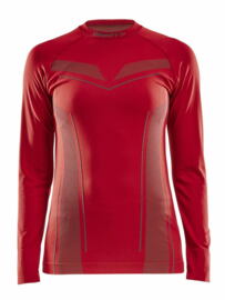 Craft Pro Control Seamless Shirt Women - Rød