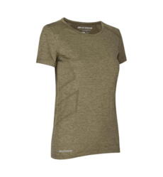 Geyser T-shirt Seamless Dame - Olivengrøn
