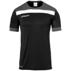 Uhlsport Offense 23 Trænings T-shirt - Sort/grå/hvid