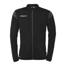 Uhlsport Squad 27 Fullzip Træningstrøje - Sort/grå