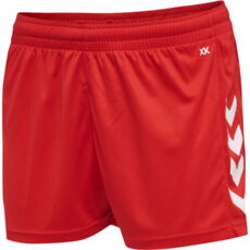 Hummel Core XK Poly Spilleshorts Women - Rød/hvid