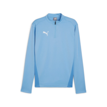 Puma teamGOAL Halfzip Træningstrøje - Lyseblå