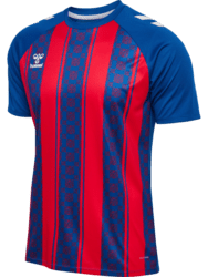 Hummel Match Striped Spilletrøje - Blå/rød