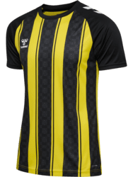 Hummel Match Striped Spilletrøje - Sort/gul