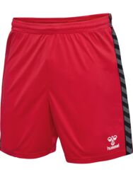 Hummel Authentic PL Spilleshorts - Rød/hvid