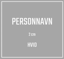 Avedøre IF Navn 2 cm