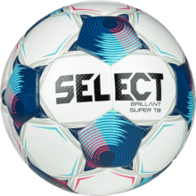 Select Brillant Super TB V25 Fodbold - Hvid/blå/rød