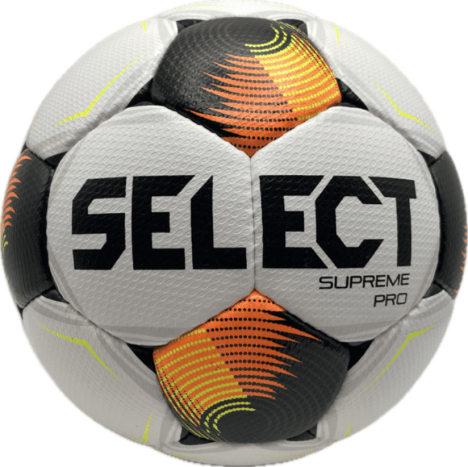 Select Supreme Pro Fodbold Str. 5 - Hvid/sort/orange