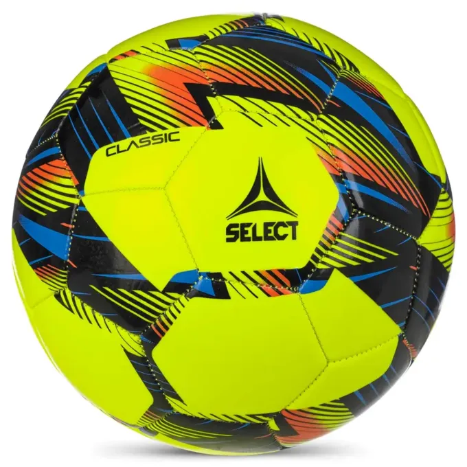 Select Classic V23 Fodbold - Gul/sort