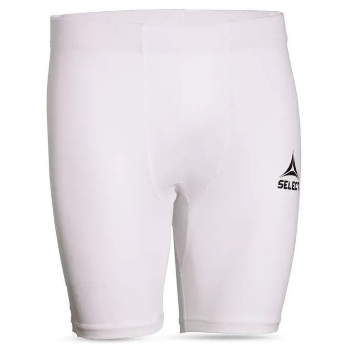 Select Baselayer Tights Shorts - Hvid