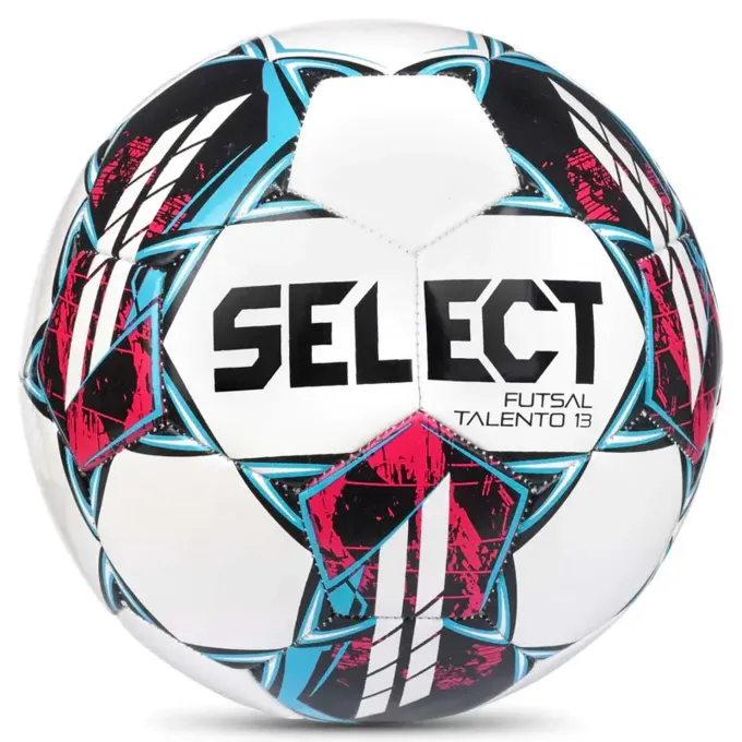 Select Futsal Talento 13 V22 Fodbold - Hvid/sort/pink