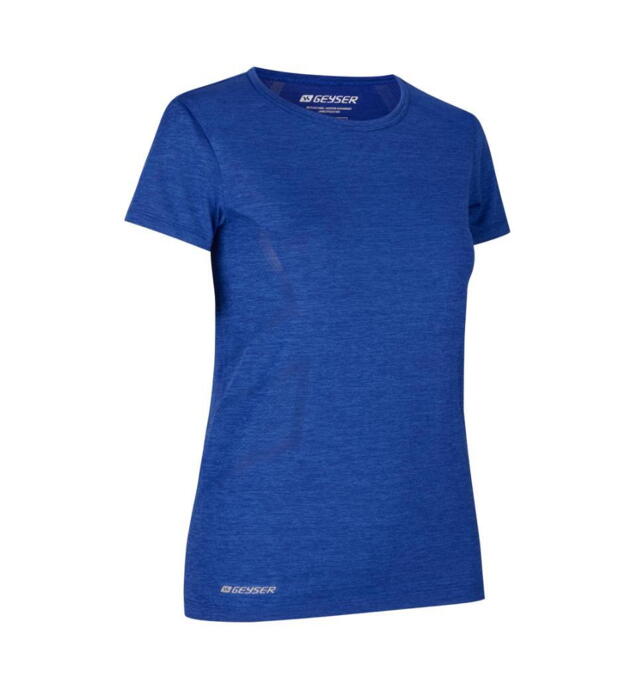 Geyser T-shirt Seamless Dame - Blå