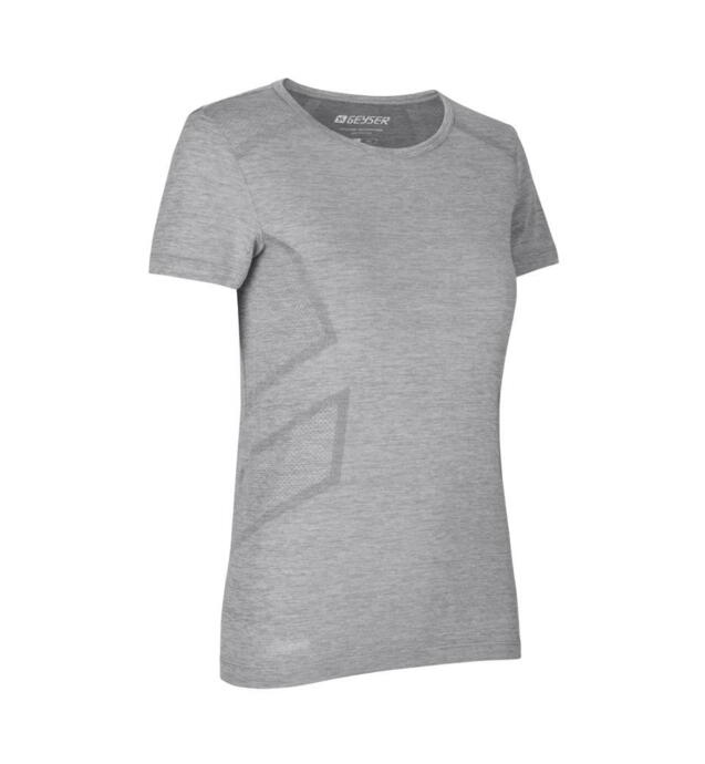 Geyser T-shirt Seamless Dame - Grå