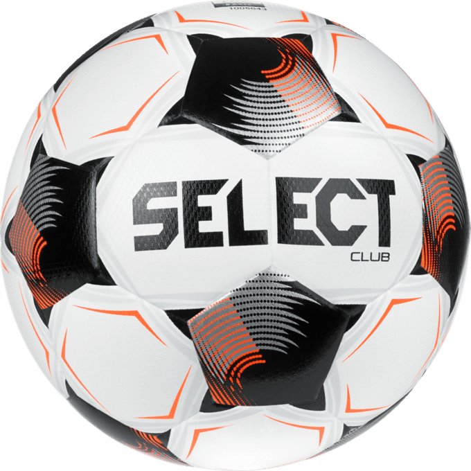 Select Club DB V26 Fodbold - Hvid/sort/rød