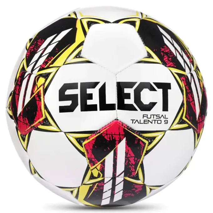 Select Futsal Talento 9 V22 Fodbold - Hvid/sort/rød