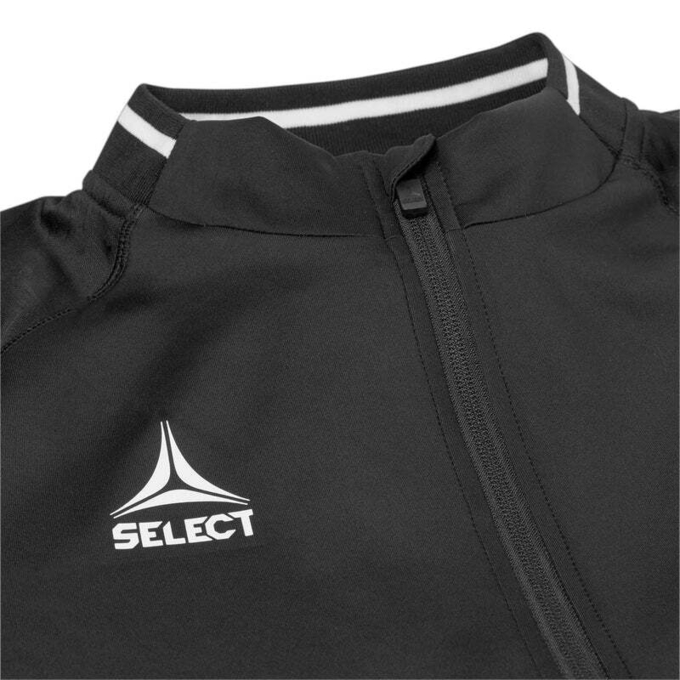 Select Monaco Fullzip Træningstrøje - Sort/hvid