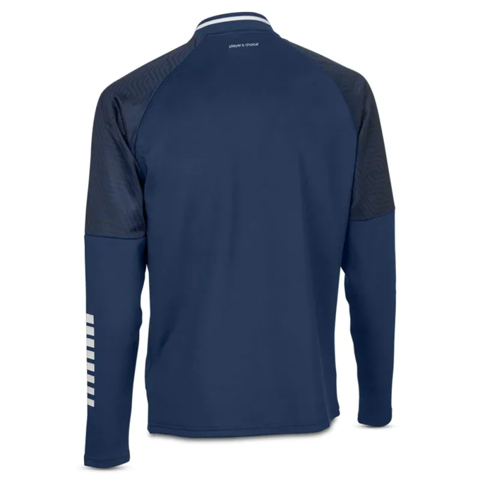 Select Monaco Fullzip Træningstrøje - Navy/hvid