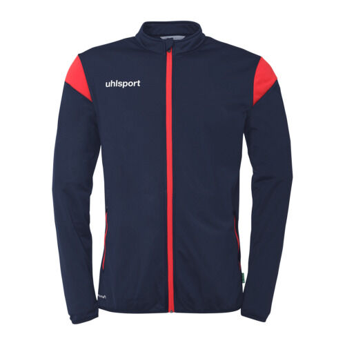 Uhlsport Squad 27 Fullzip Træningstrøje - Navy/rød