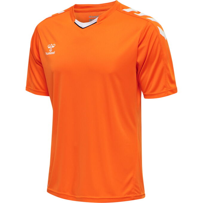 Hummel Core XK Poly Spilletrøje - Orange/hvid