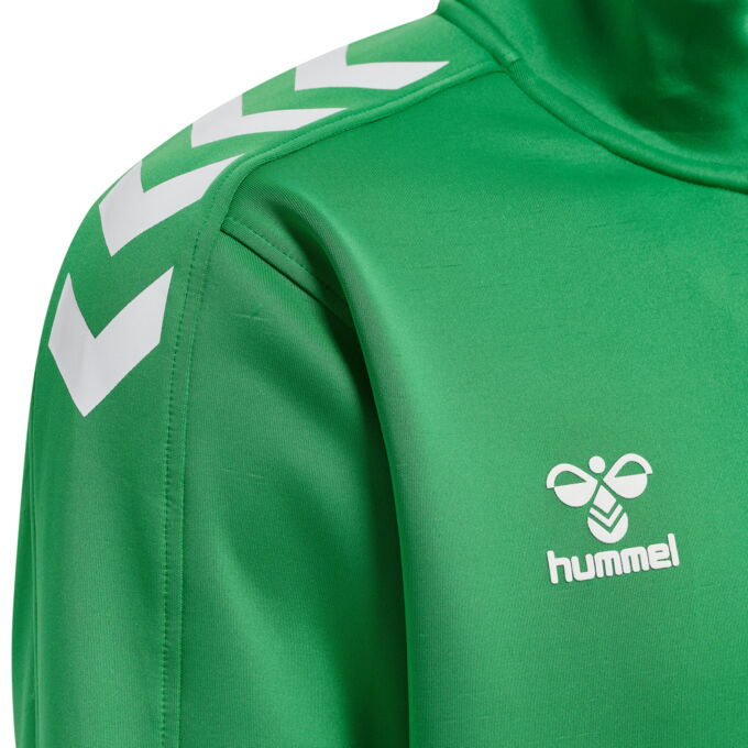 Hummel Core XK Halfzip Træningstrøje - Grøn/hvid