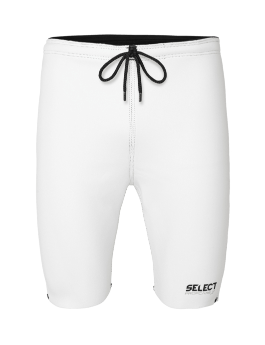 Select Neopren Varmeshorts - Sort/hvid