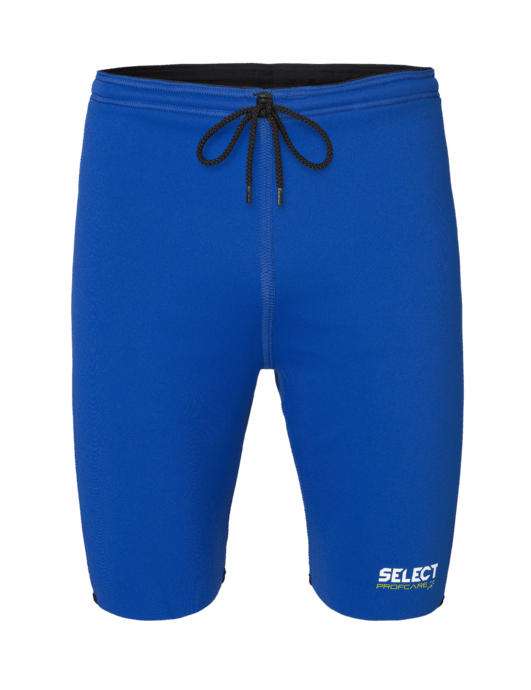 Select Neopren Varmeshorts - Sort/blå