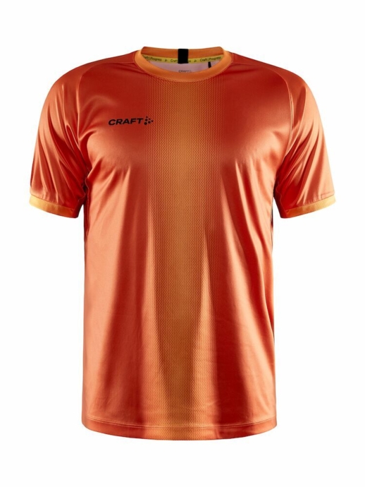 Craft Progress 2.0 Graphic Spilletrøje - Orange/sort