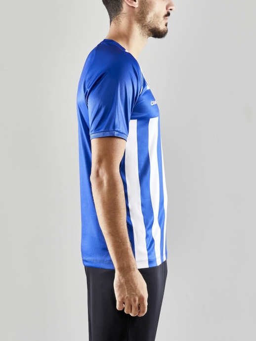 Craft Progress 2.0 Stripe Spilletrøje - Blå/hvid