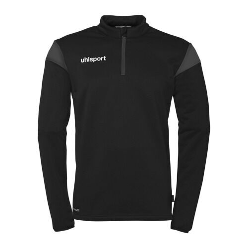 Uhlsport Squad 27 Halfzip Træningstrøje - Sort/grå