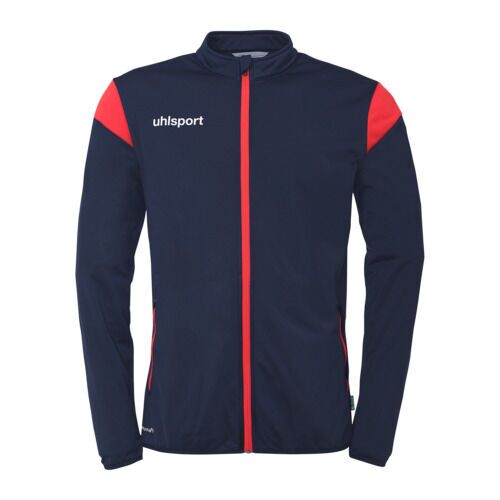 Uhlsport Squad 27 Fullzip Træningstrøje - Navy/rød