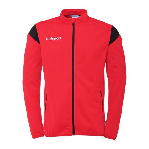 Uhlsport Squad 27 Fullzip Træningstrøje - Rød/sort