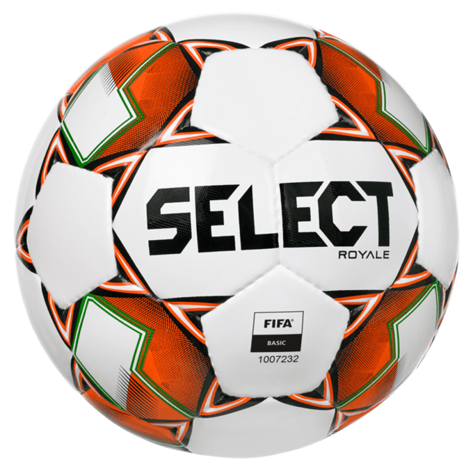Select Royale Fodbold str 5 - Hvid/rød/grøn