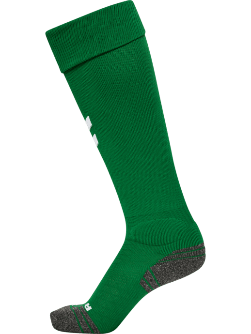 Hummel Core Fodboldstrømper - Grøn/hvid