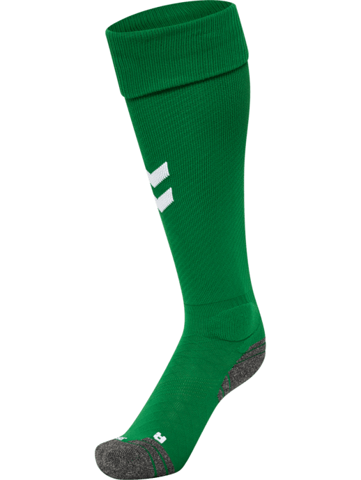 Hummel Core Fodboldstrømper - Grøn/hvid