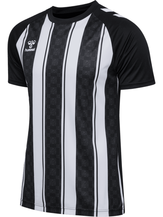 Hummel Match Striped Spilletrøje - Sort/hvid