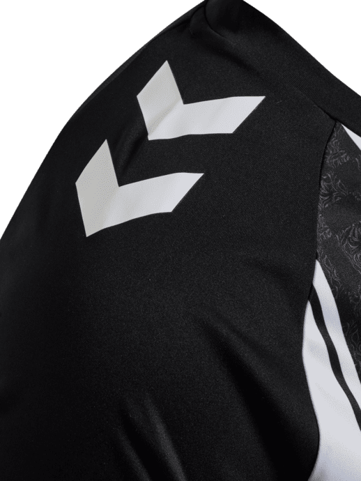 Hummel Match Striped Spilletrøje - Sort/hvid