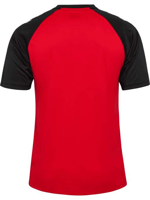 Hummel Match Striped Spilletrøje - Sort/rød