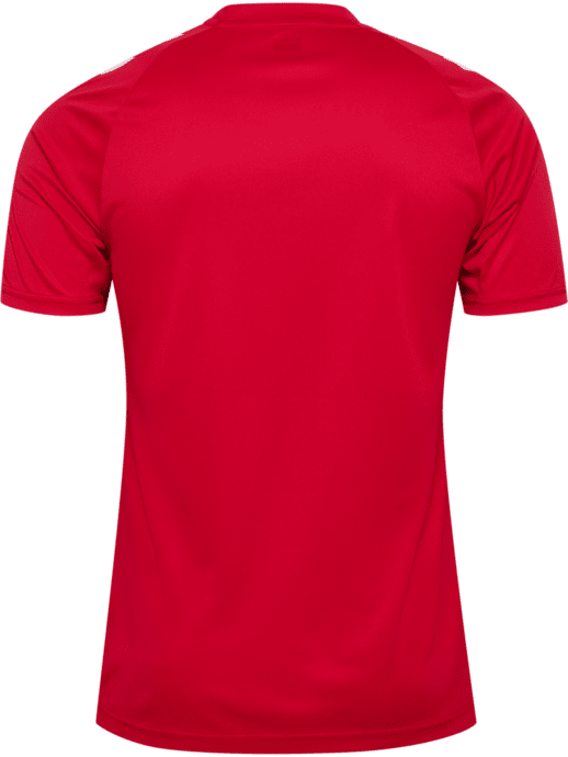 Hummel Match Striped Spilletrøje - Rød/hvid