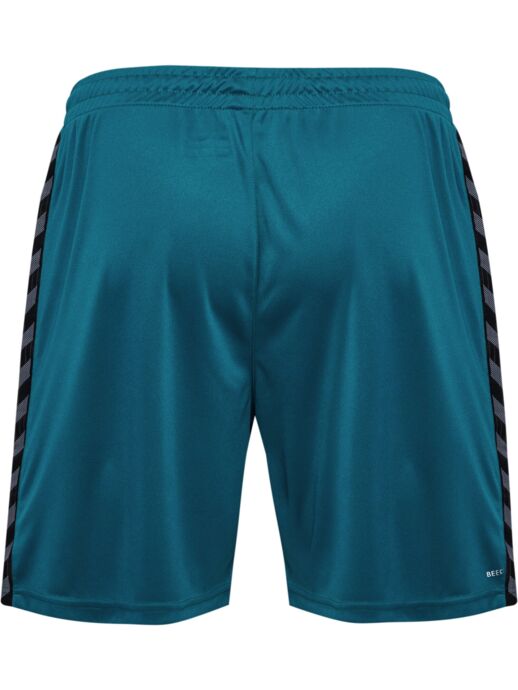Hummel Authentic PL Spilleshorts - Petrolblå/limegrøn