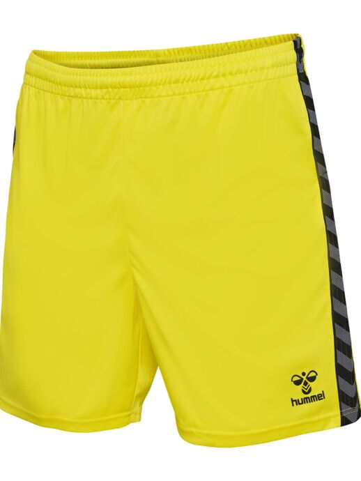 Hummel Authentic PL Spilleshorts - Gul/sort