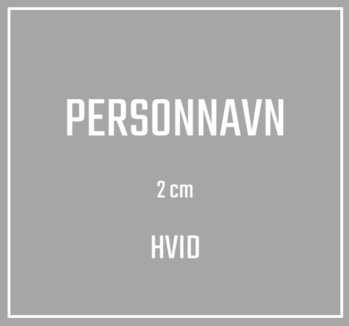 Avedøre IF Navn 2 cm