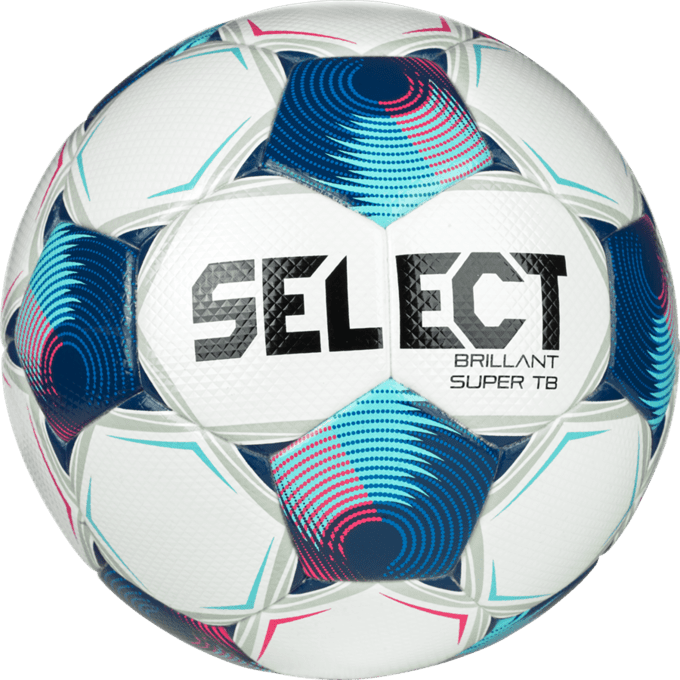 Select Brillant Super TB V25 Fodbold - Hvid/blå/rød