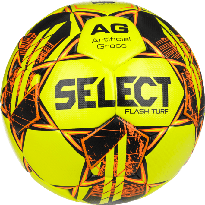 Select Flash Turf V23 Fodbold - Gul/sort/orange