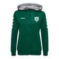 Vigerslev BK Zip Hoodie Women  - Grøn