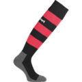 Team Pro Essential Stripe Fodboldstrømper - Sort/rød