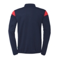Uhlsport Squad 27 Fullzip Træningstrøje - Navy/rød