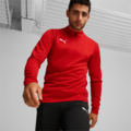 Puma teamGOAL Halfzip Træningstrøje Jr - Rød